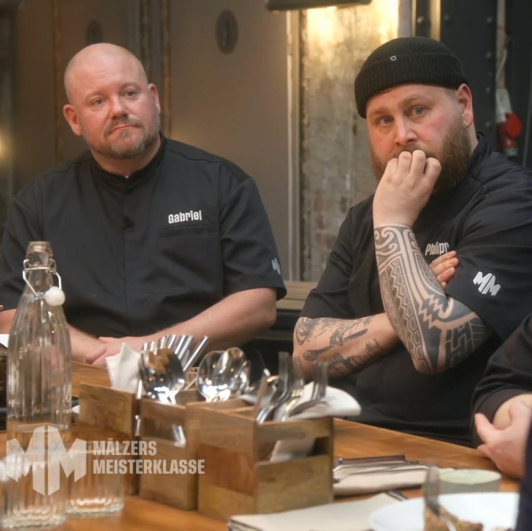 Anspannung in Mälzers Meisterklasse