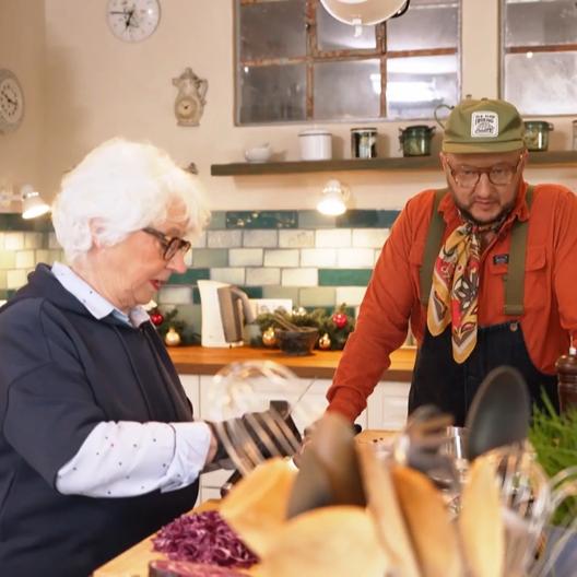 Wenn Mama und Sohn um die Wette schmoren