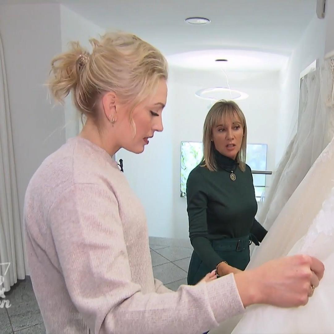 Braut Andrea wagt etwas Neues