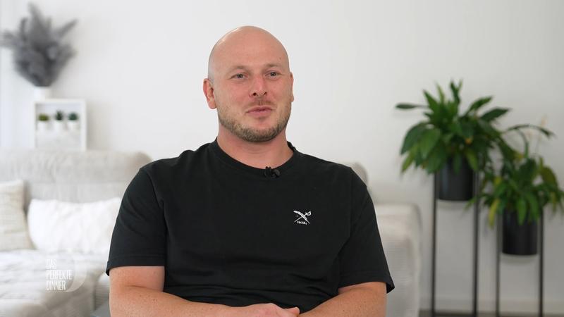 Dachdeckermeister Julian am Herd