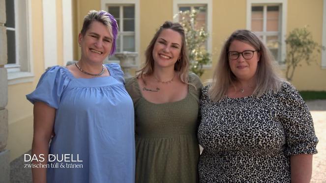 Braut Saskia steht gerne im Mittelpunkt