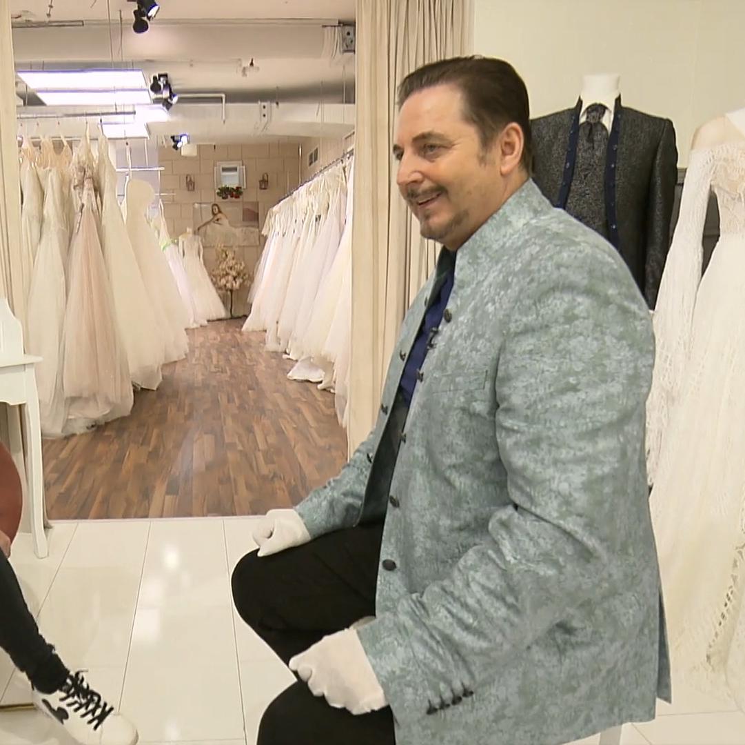 Uwe fühlt mit der Braut mit