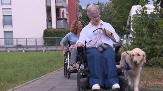 Kate möchte hautnah erleben, was es heißt, vor Hürden zu stehen