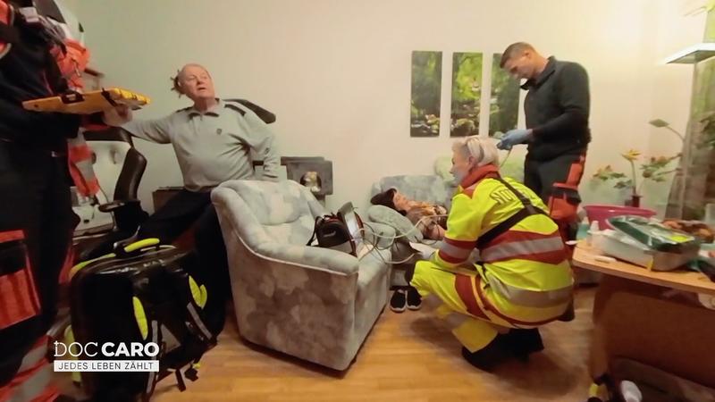 Hat die Frau einen Herzinfarkt?