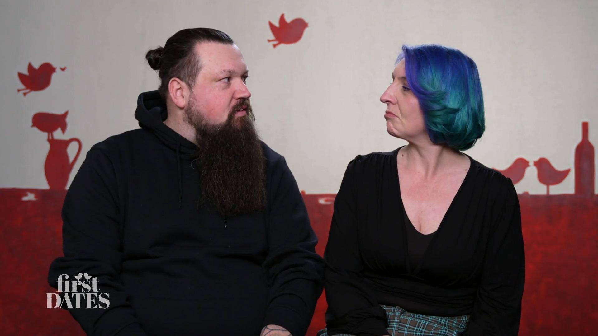 Andrea und Florian planen das zweite Date