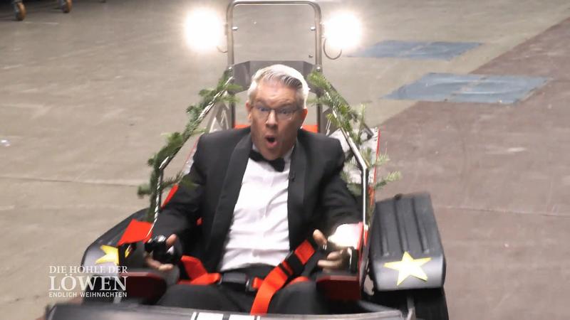 Frank Thelen crasht das Garagentor