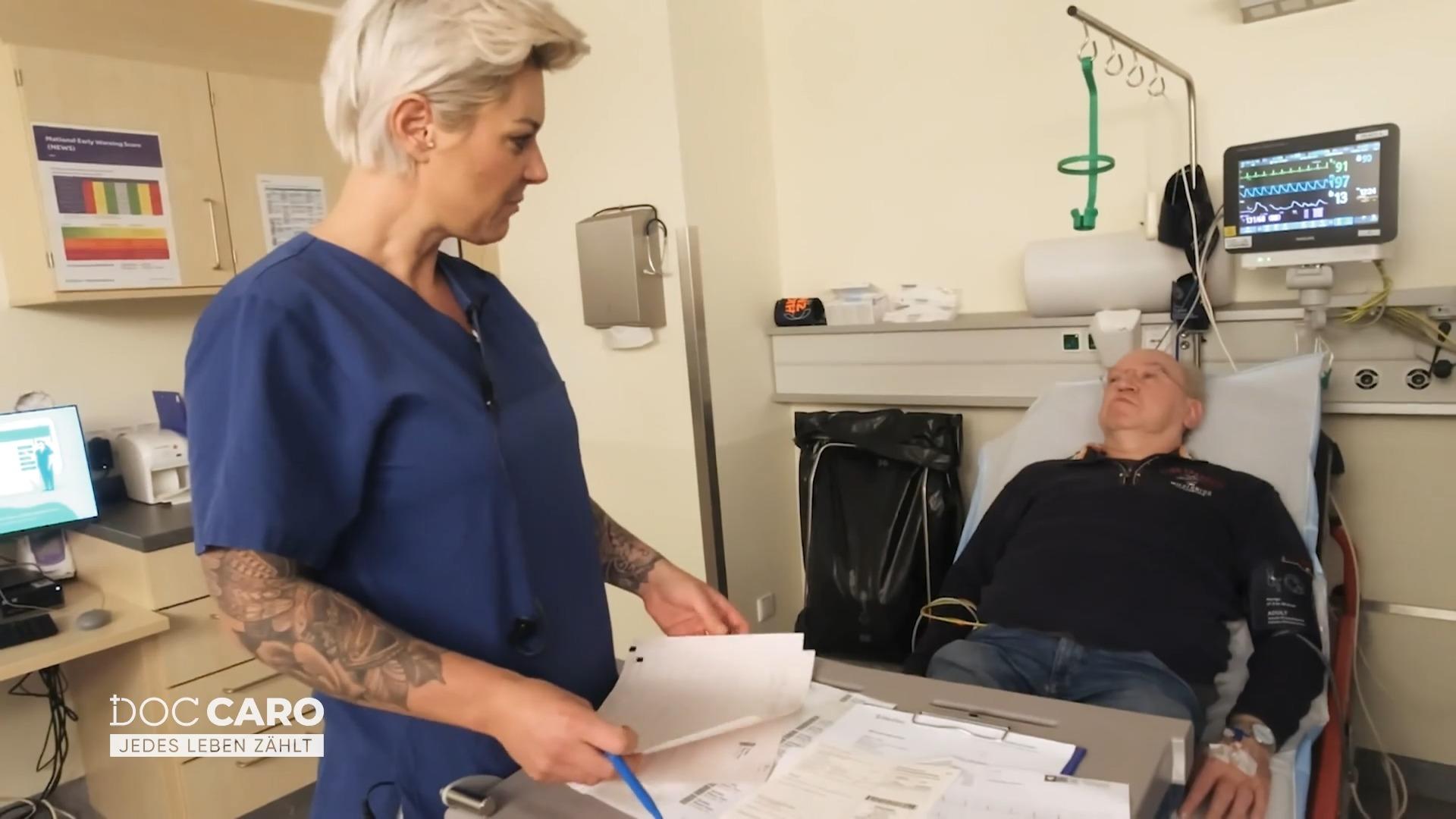 Hat der Patient einen Herzinfarkt?