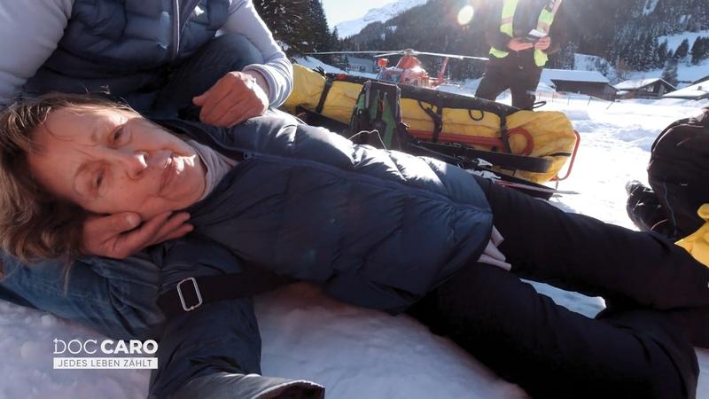 Zusammenstoß auf der Piste