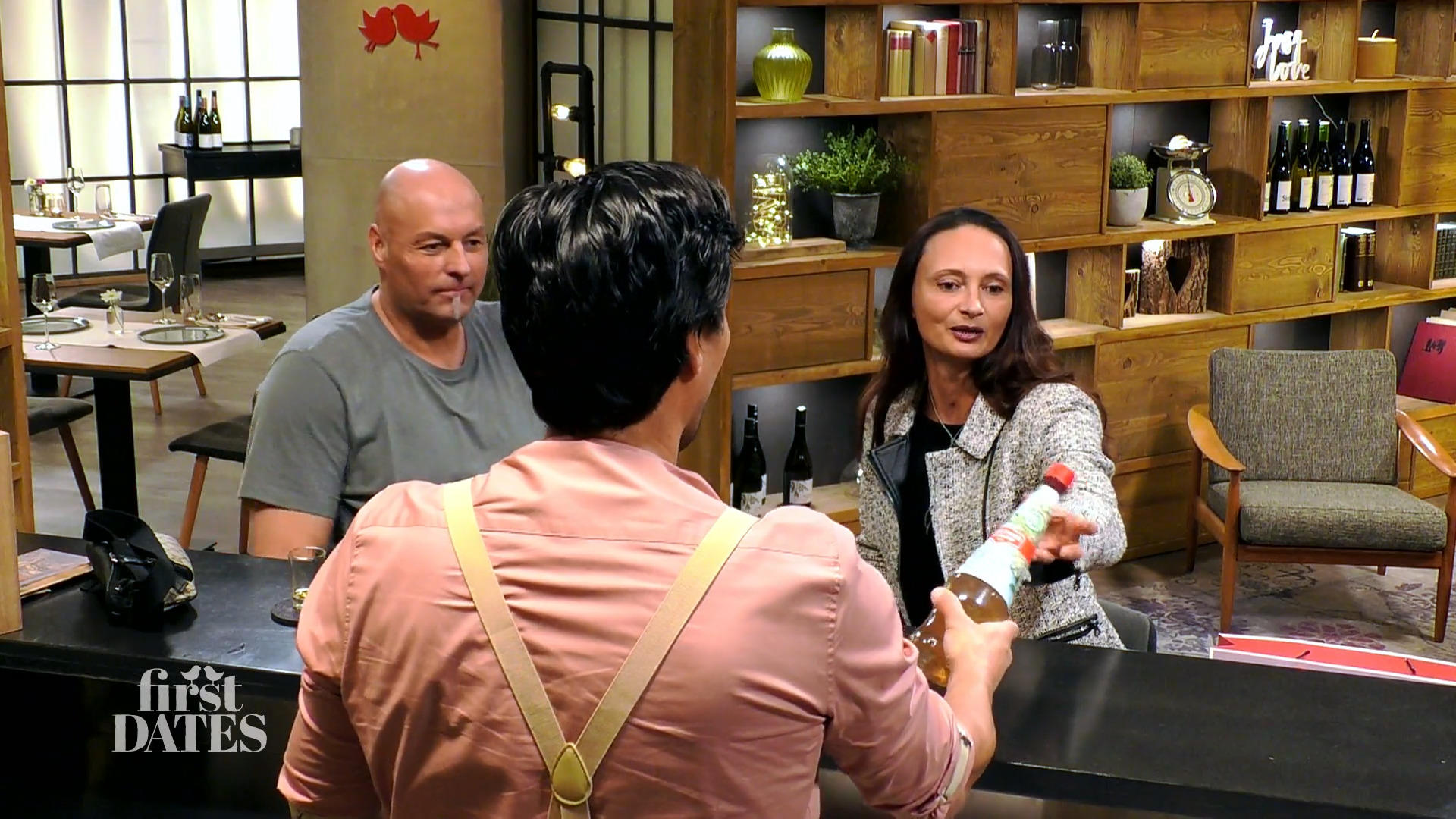 Nur zuckerfrei: Polina bringt ihr eigenes Getränk mit