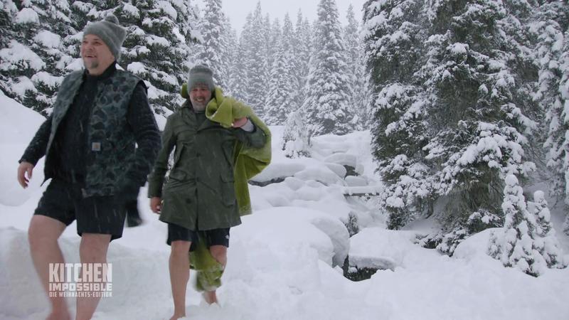 Eisbaden mit Mälzer und Trettl