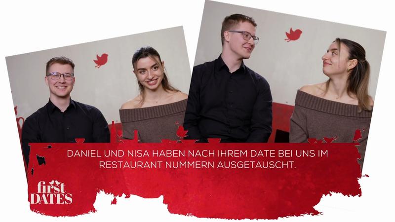 Nisa und Daniel tauschen Nummern