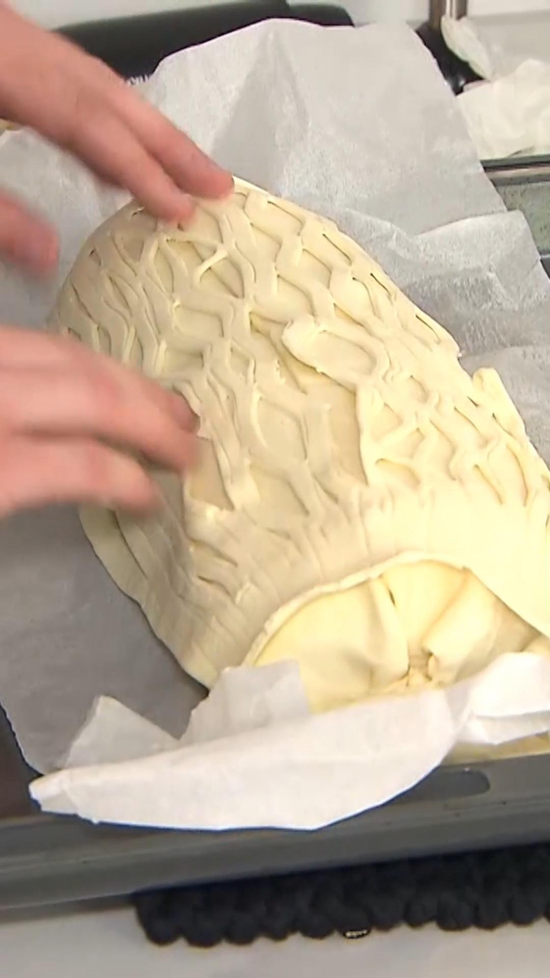 Beef Wellington? Oder was soll das werden?