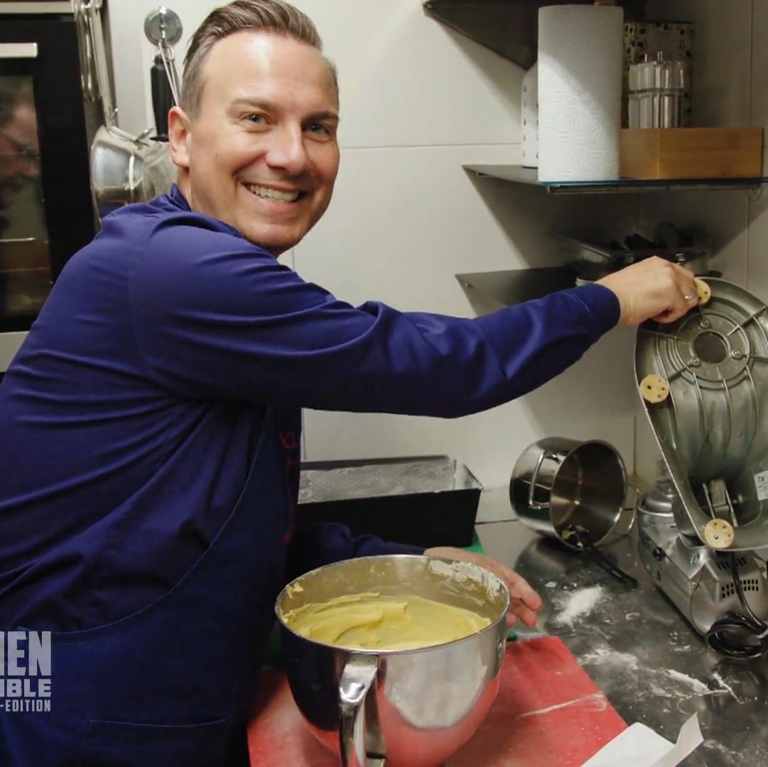 Hier wird Tim Raue zum Terminator