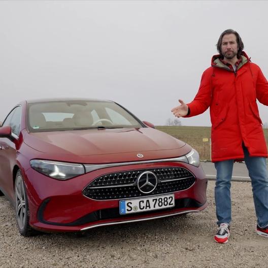 Andreas Jancke testet den Mercedes CLA-Benziner und checkt den Elektro-GLB