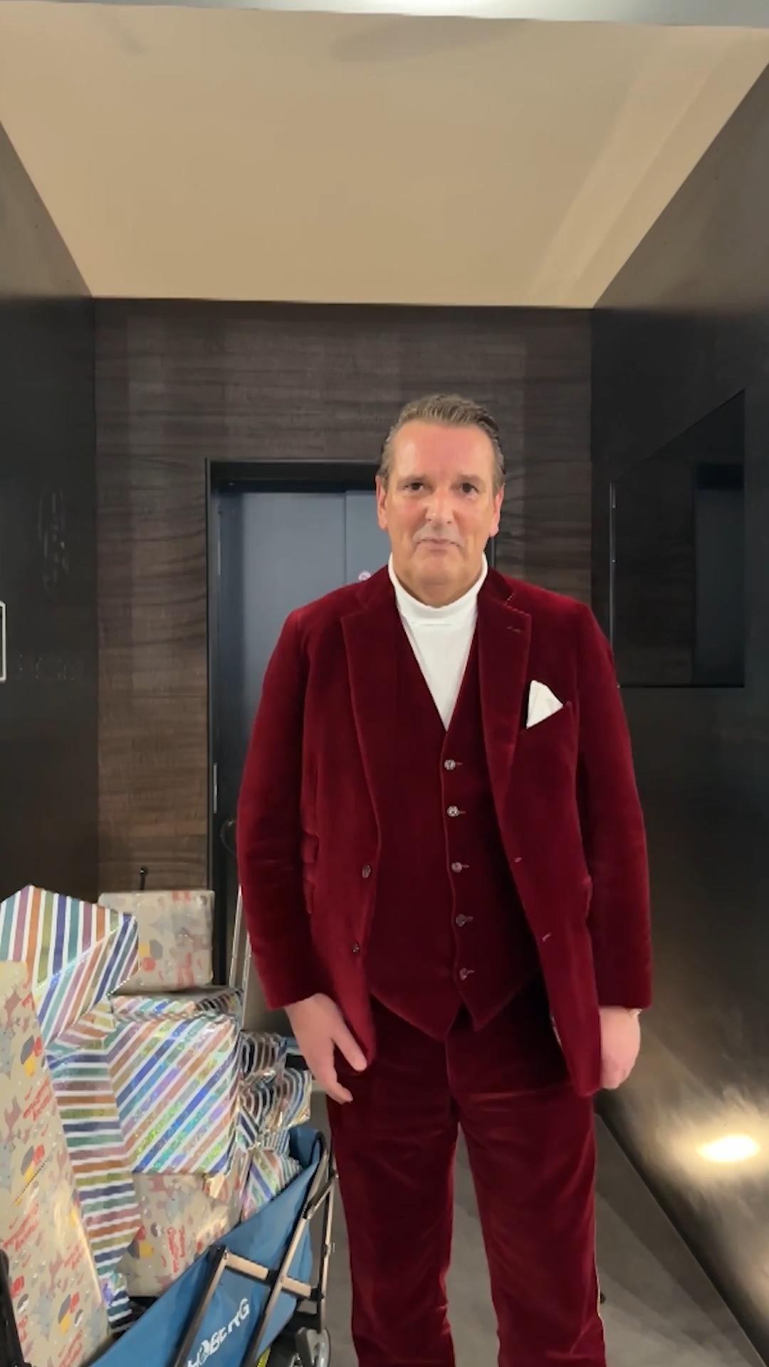 Ralf Dümmel in Festtagslaune