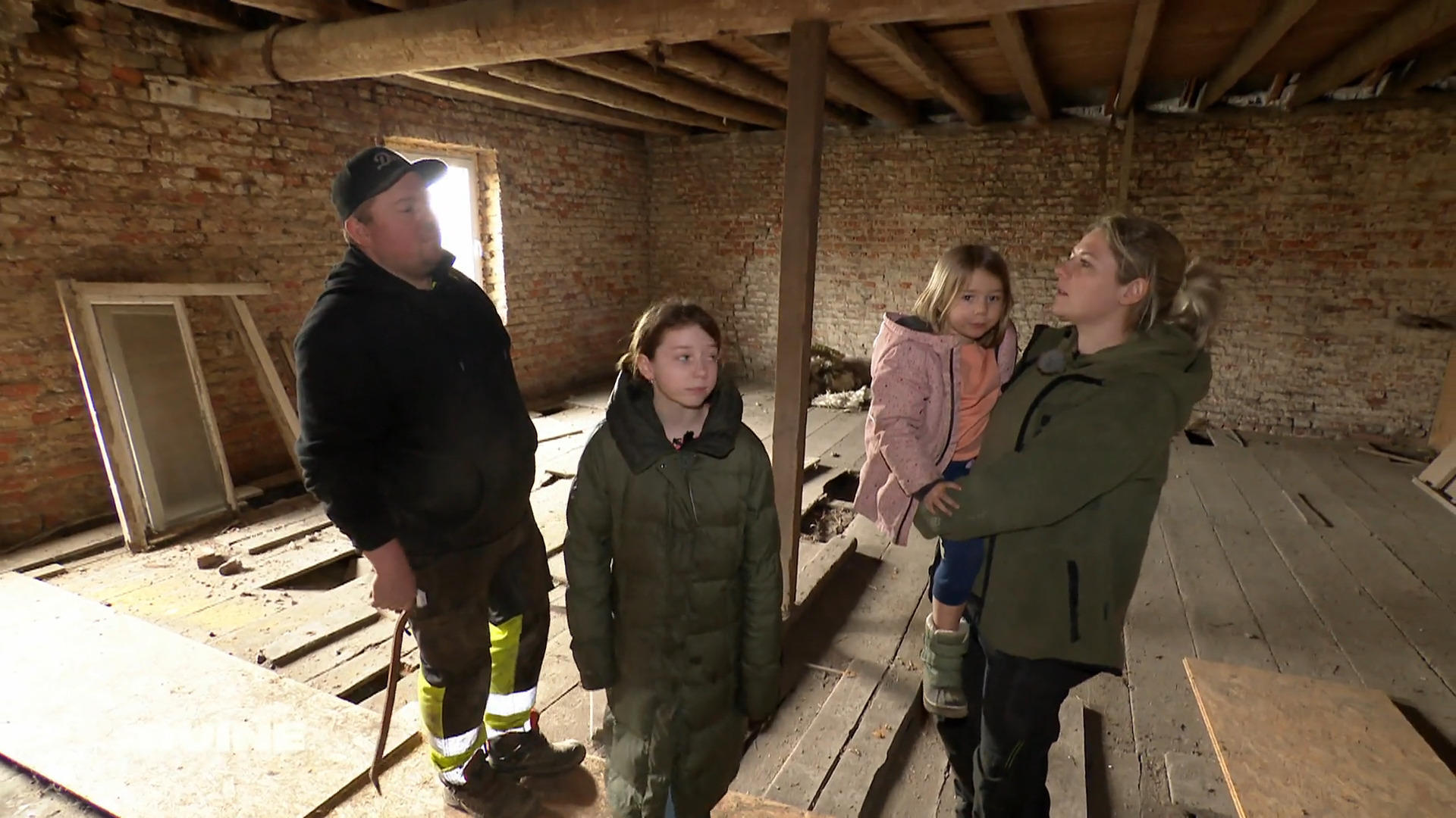 Zimmer für Zimmer geht es voran