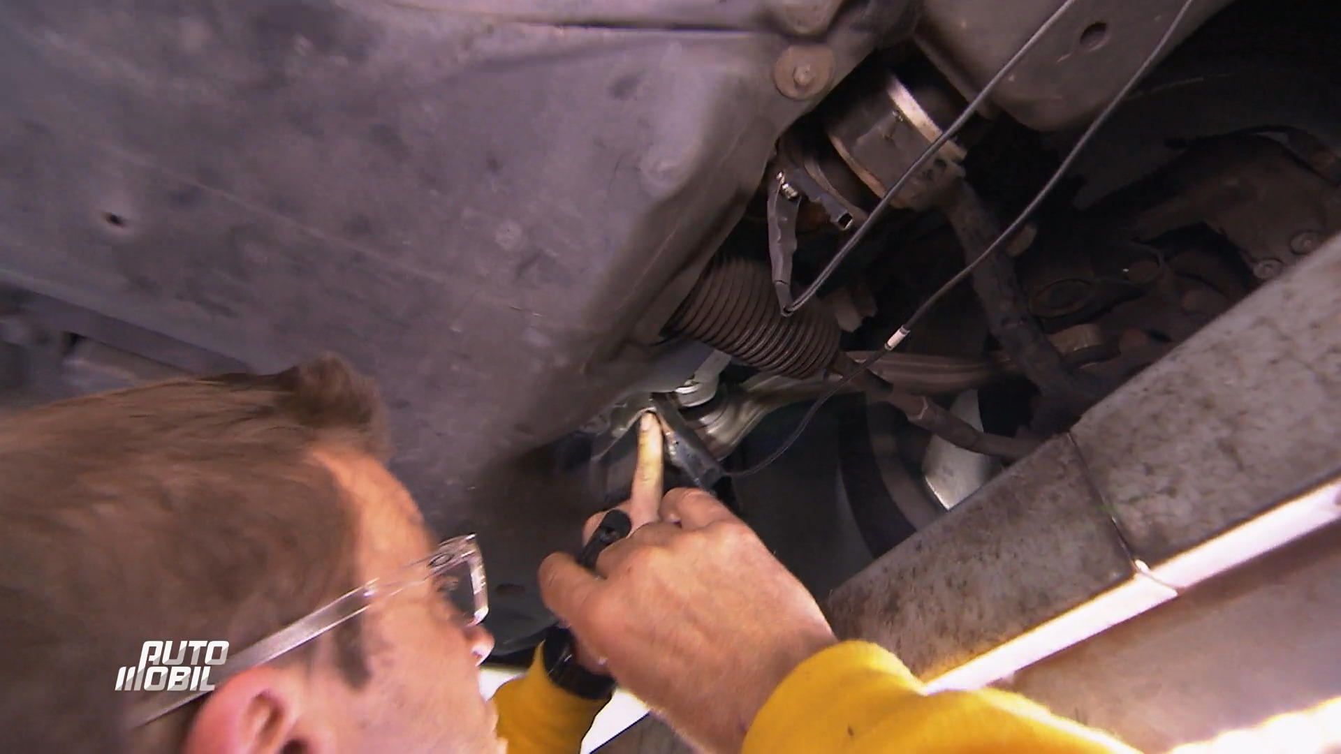 Treffer an der Vorderachse