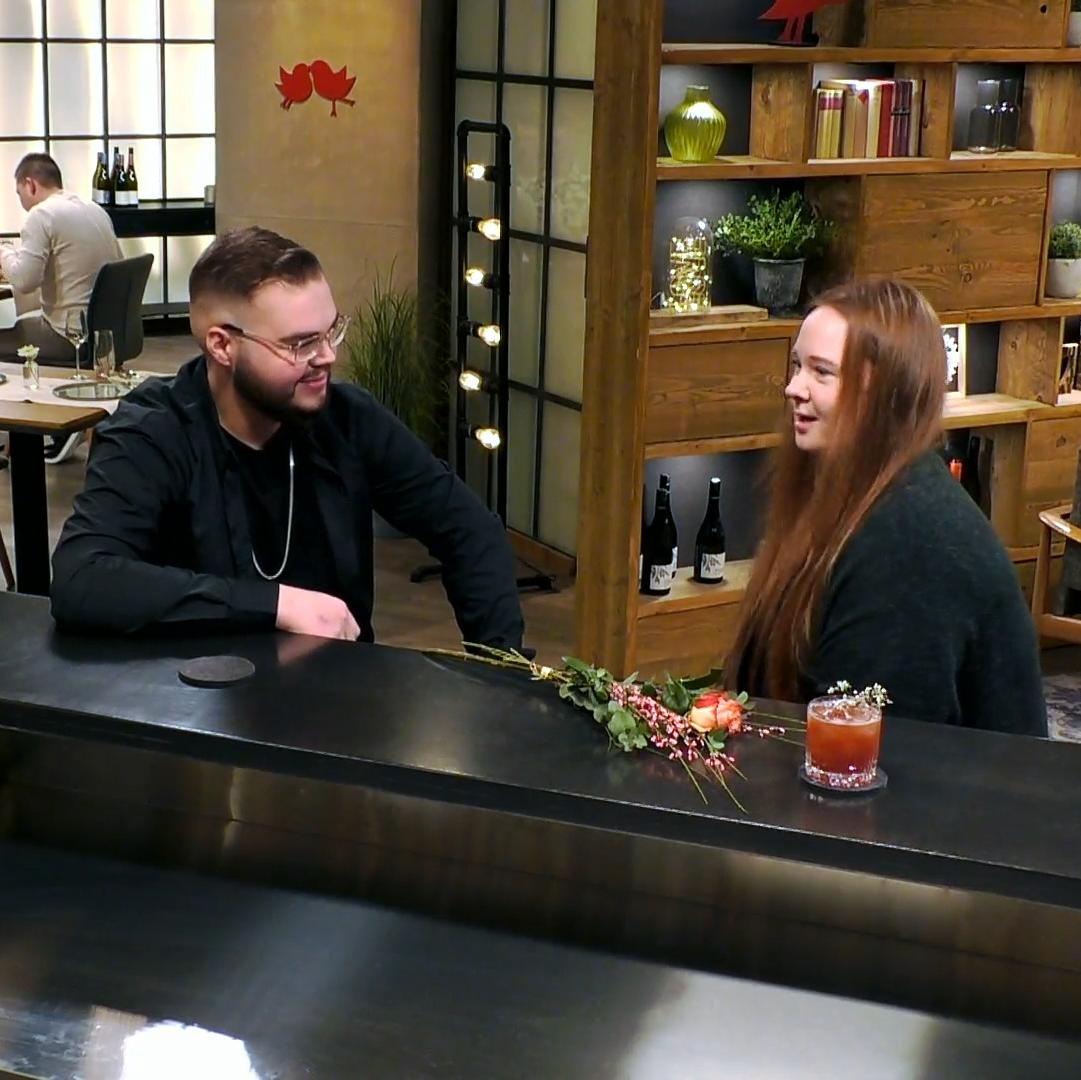 Lara und Daniel sind sichtlich aufgeregt