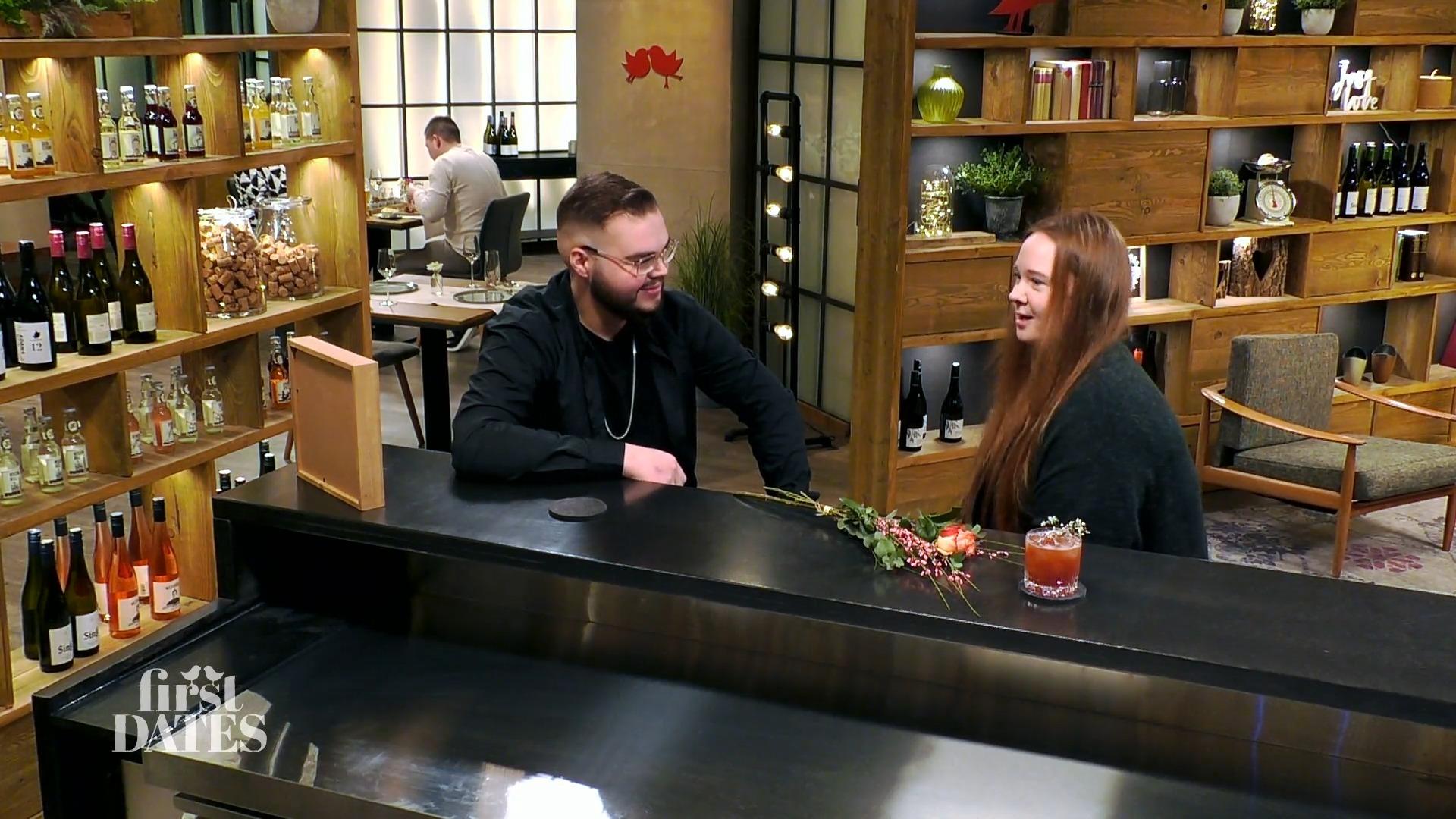 Lara und Daniel sind sichtlich aufgeregt