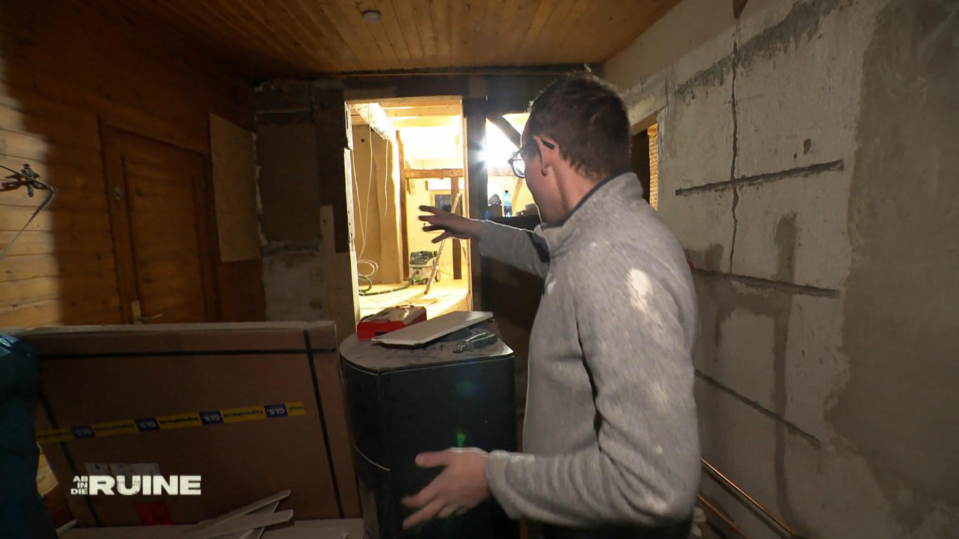 Umzug steht an - aber noch herrscht Chaos