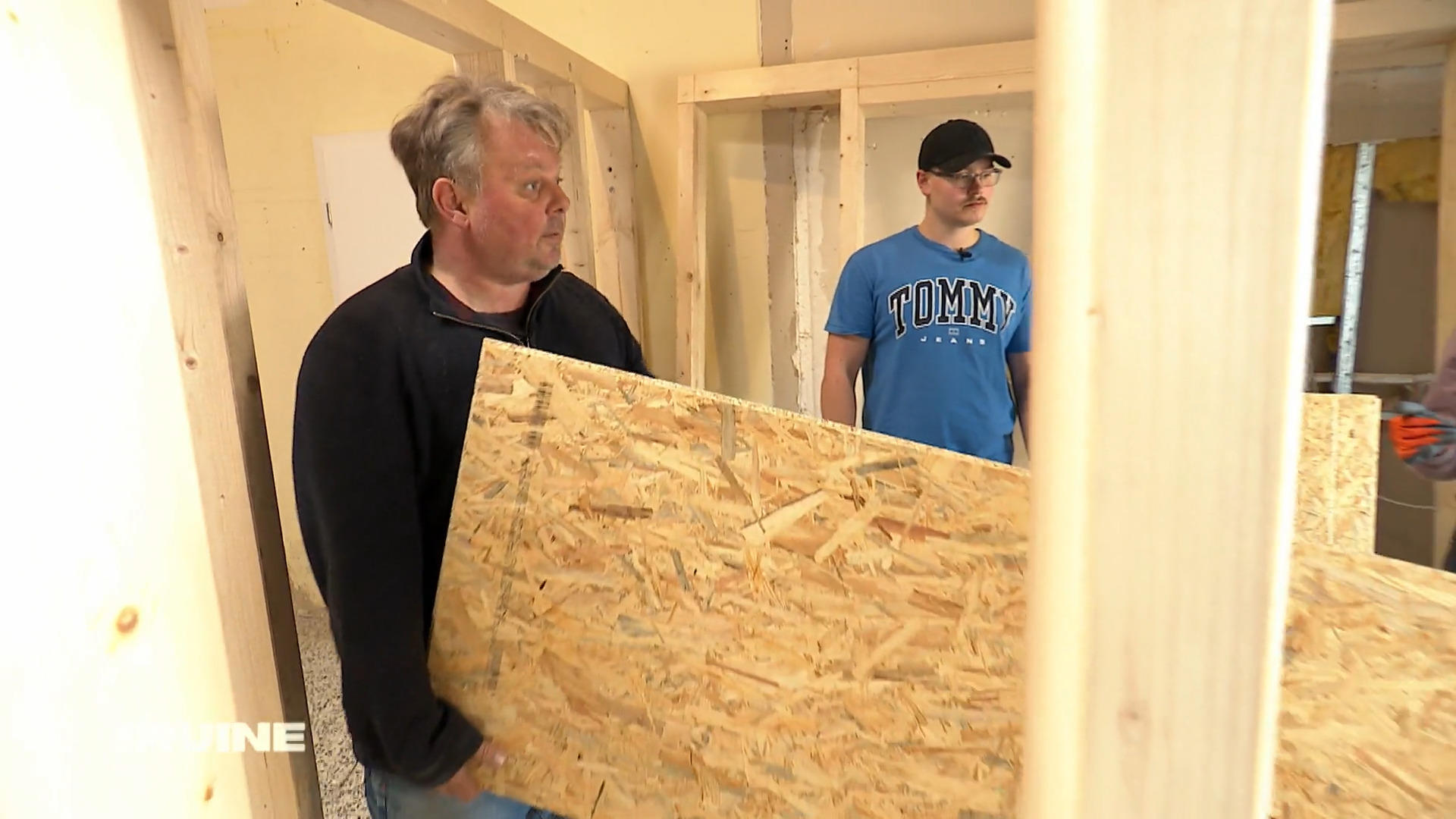 So rum ist falsch rum – also erstmal drehen