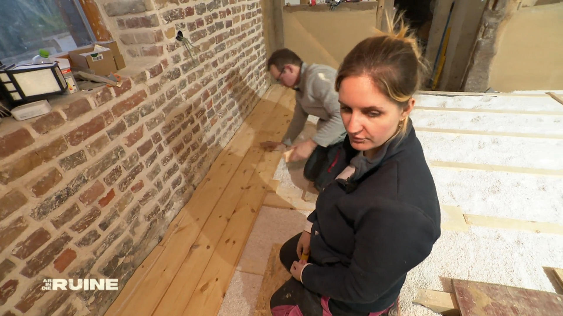 EInzug trotz unfertigem Fachwerkhaus