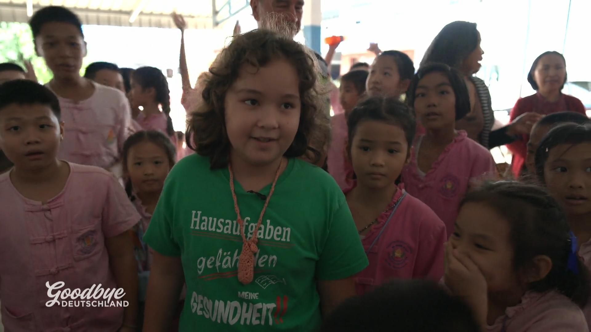 Serafina wird herzlich empfangen