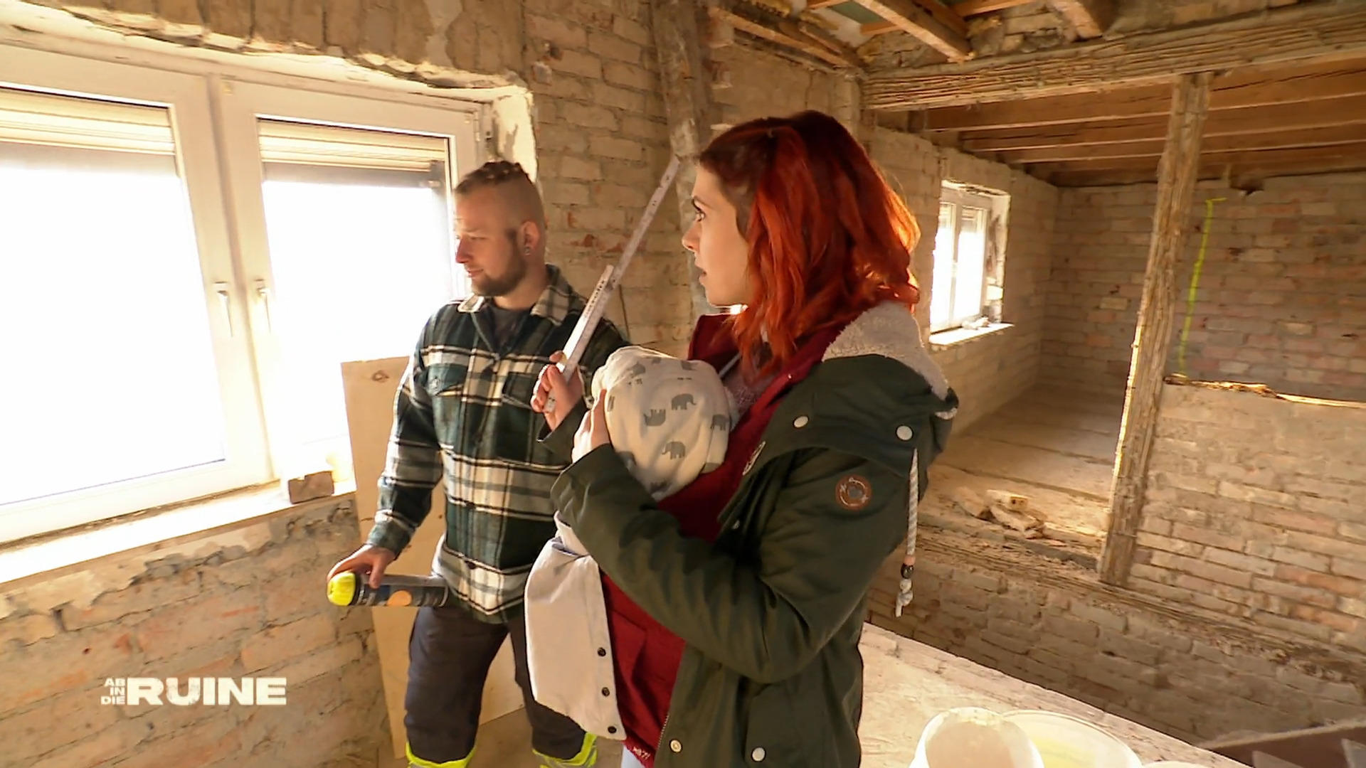 Die ganze Familie im Sanierungsmodus