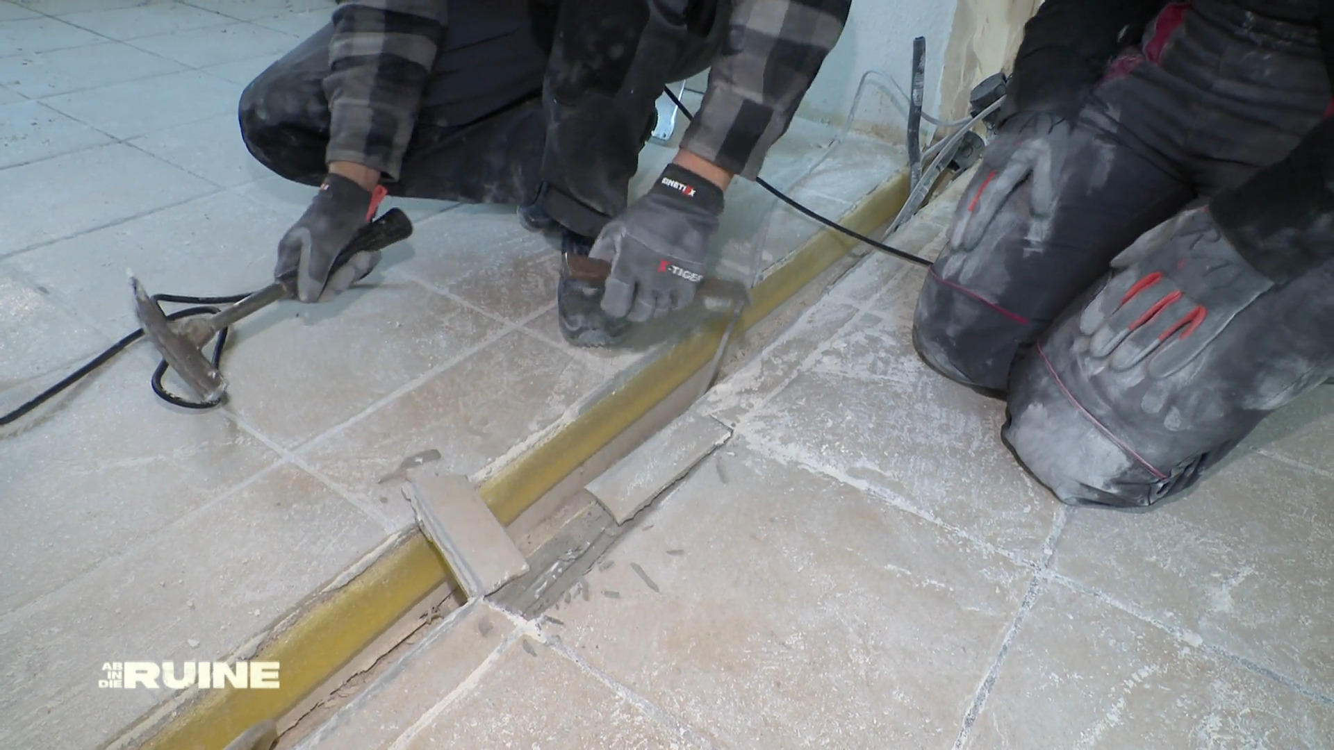 Fliesen raus fürs Wärme-Upgrade