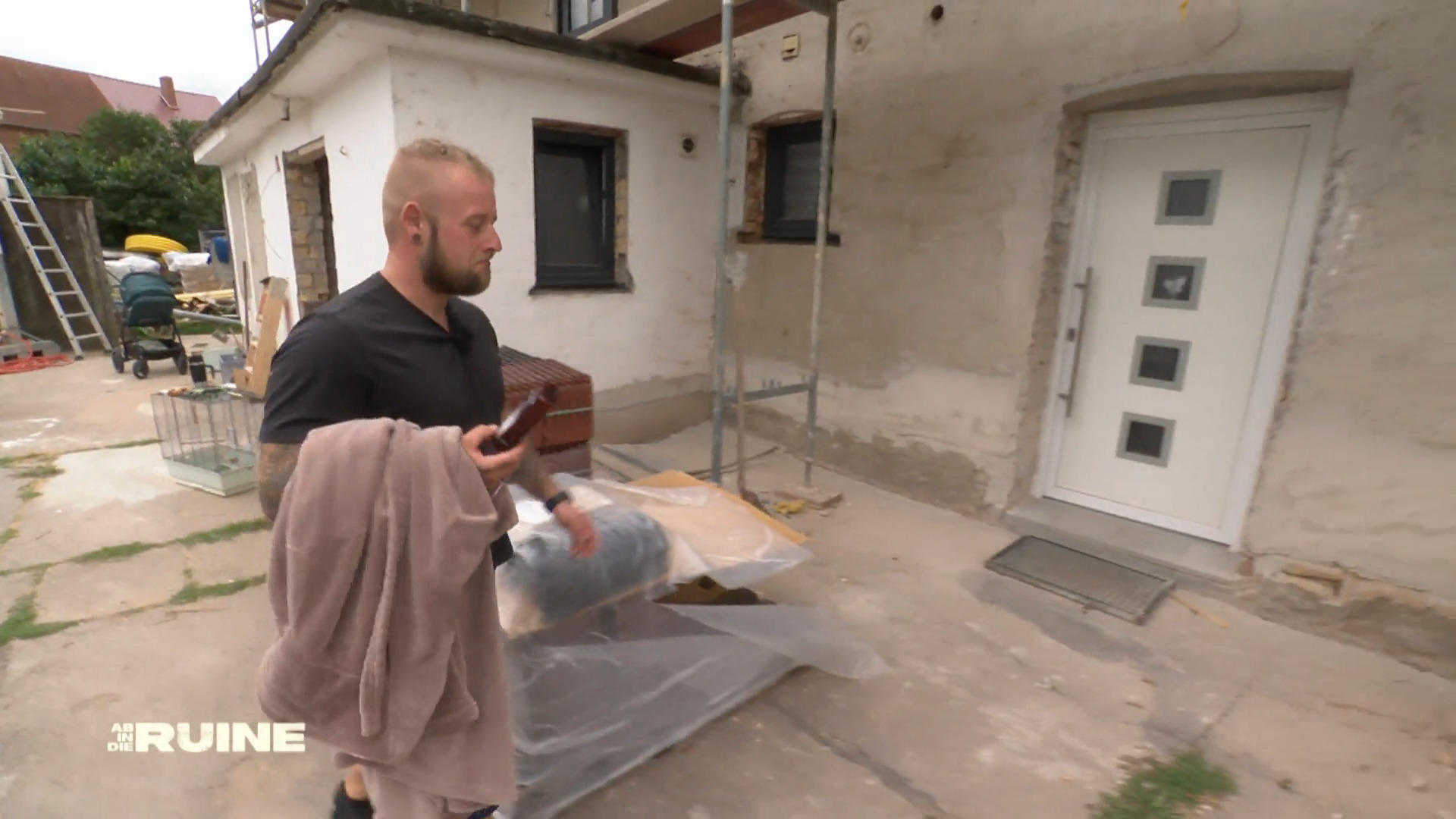 Duschen bei der Schwiegermutter