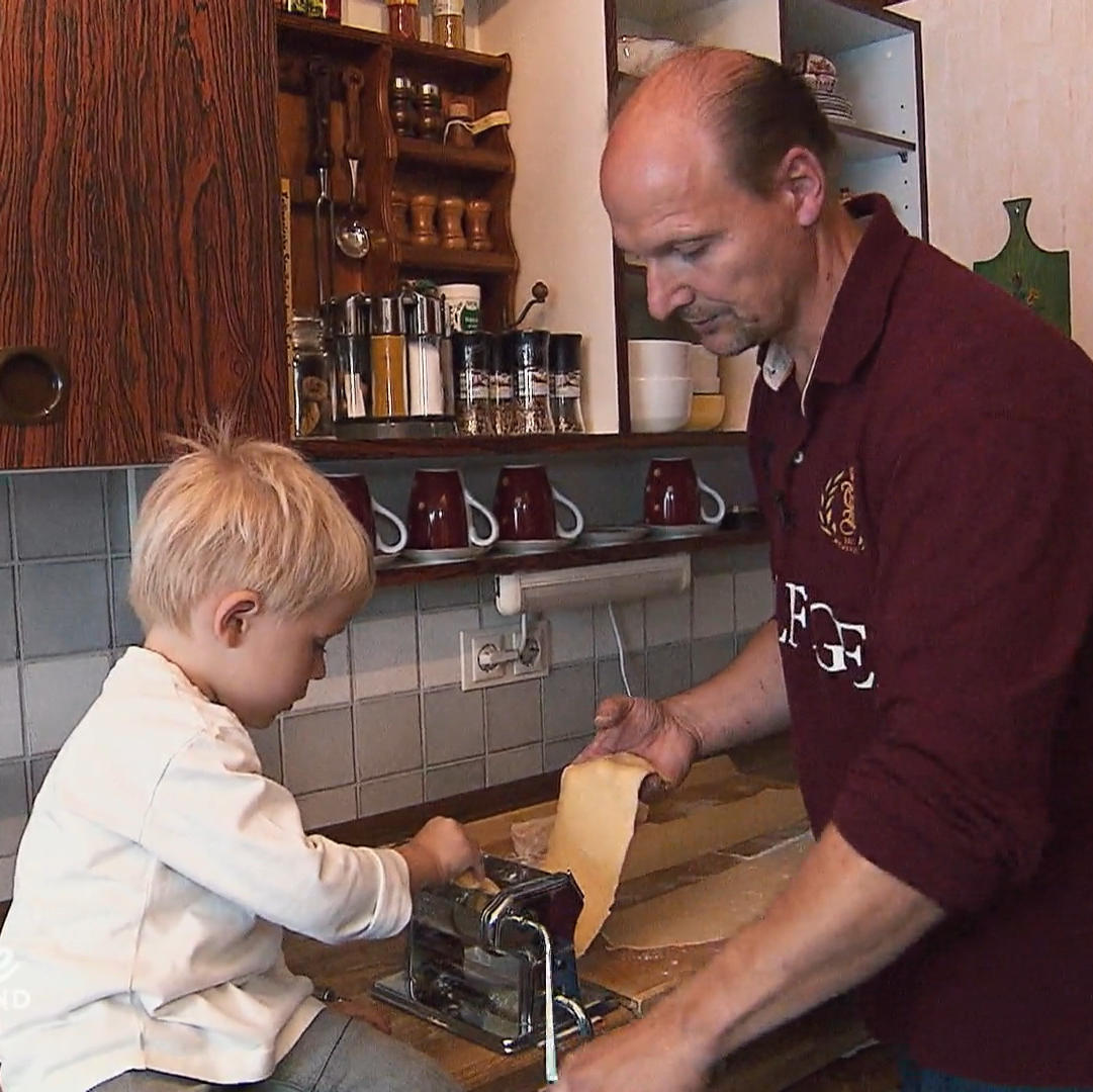 Oliver setzt alles aus schwäbische Maultaschen