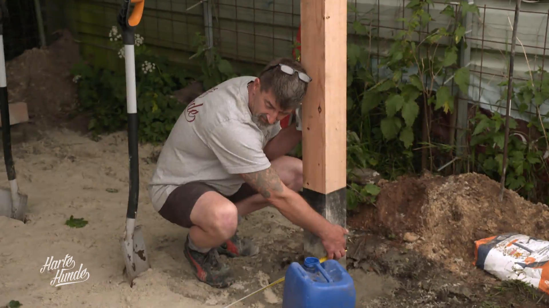 Messen, sägen, einbetonieren