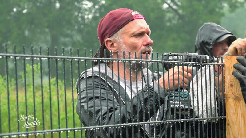 Durchziehen trotz Regenfront