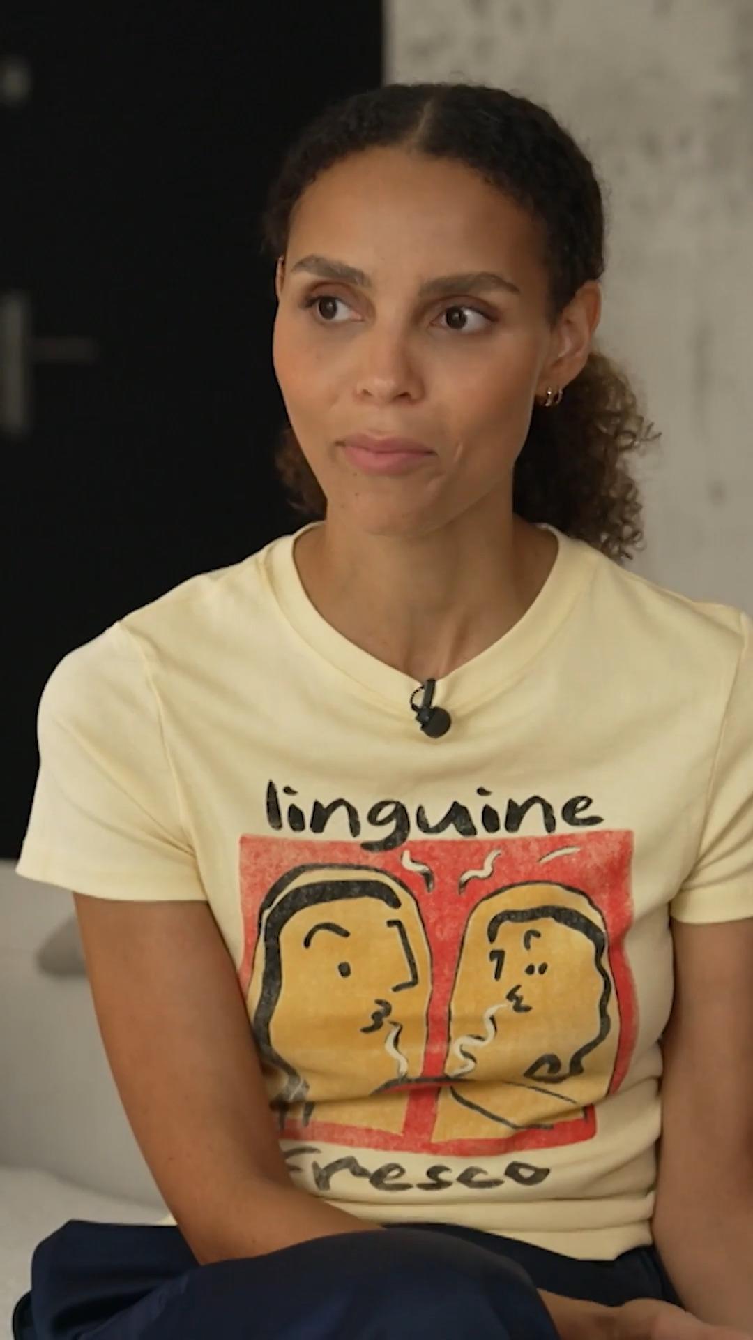 Kim kämpft mit Lampenfieber