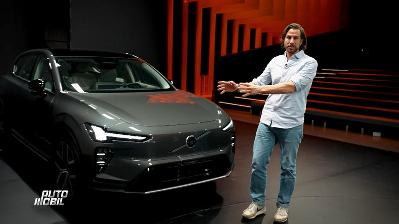 Andreas Jancke bei der Weltpremiere des Volvo EX60