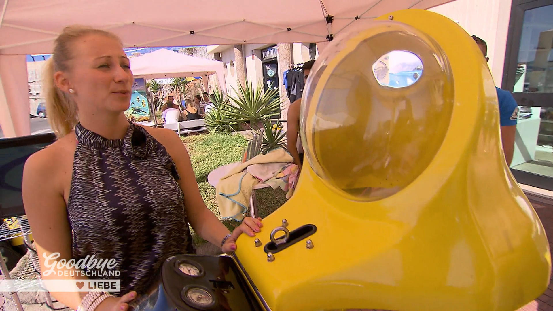 Unterwasser-Bikes: Nina muss ran