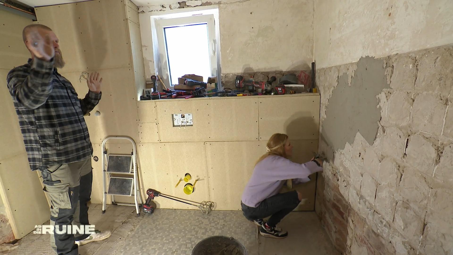 Es geht vorwärts im Badezimmer