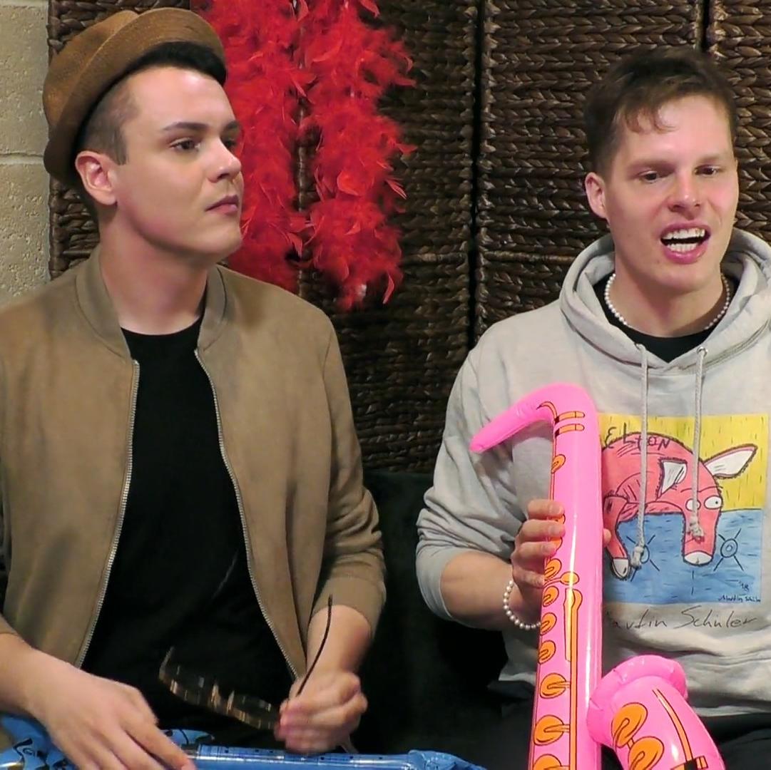 Martins Ständchen in der Fotobox