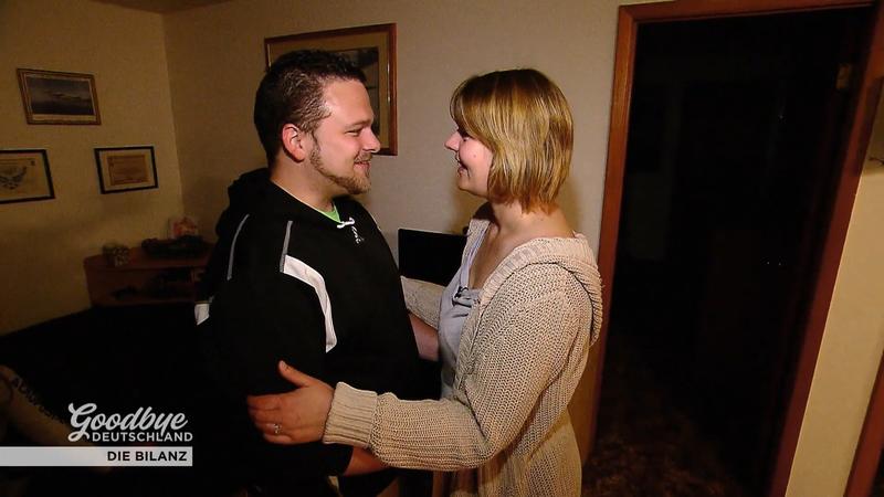 Christina und Dwayne auf Wolke sieben