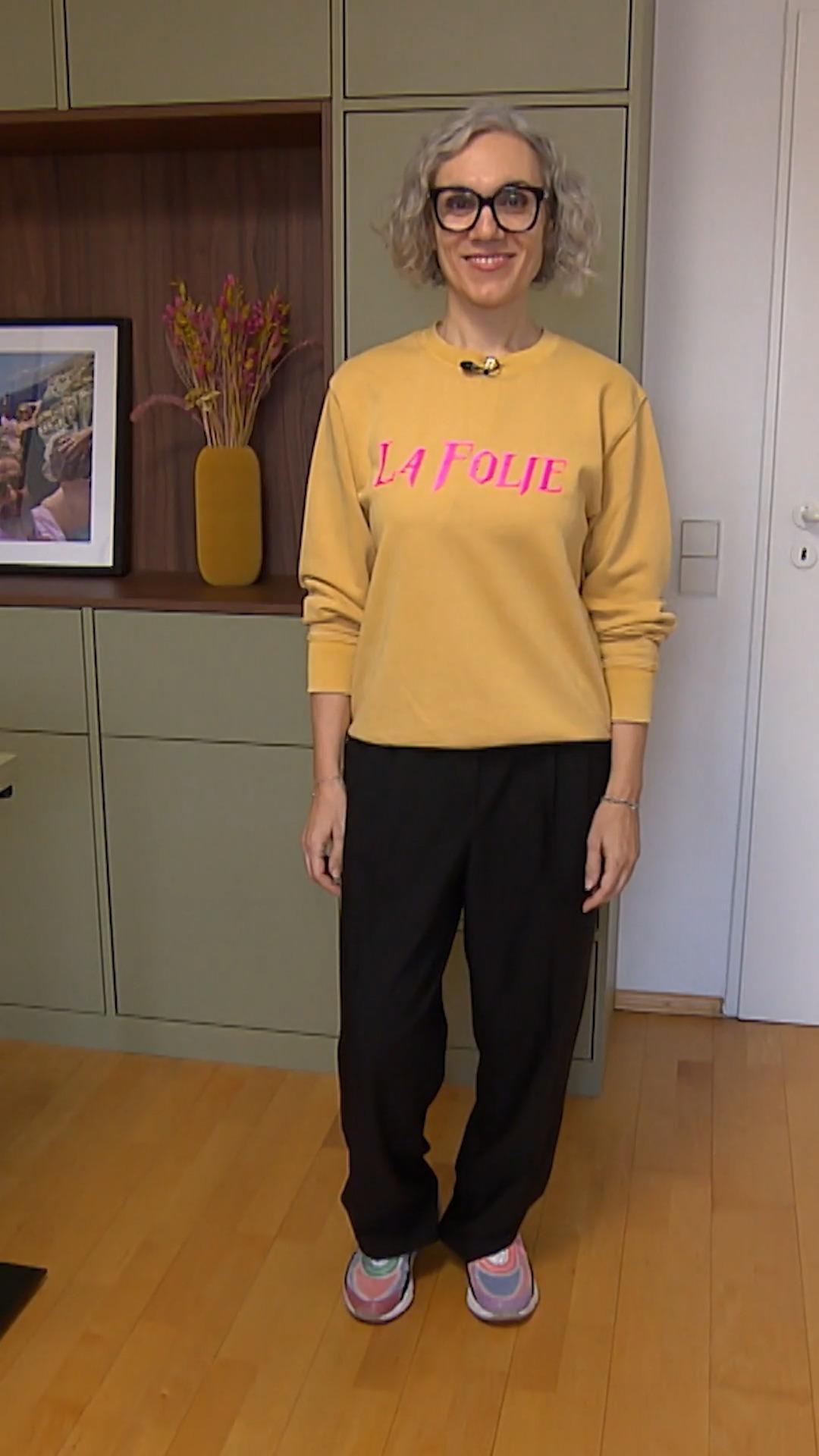 Chefredakteurin am Fashion-Prüfstand