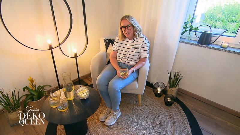 Vanessa hat das "strukturierte Glas" gut umgesetzt