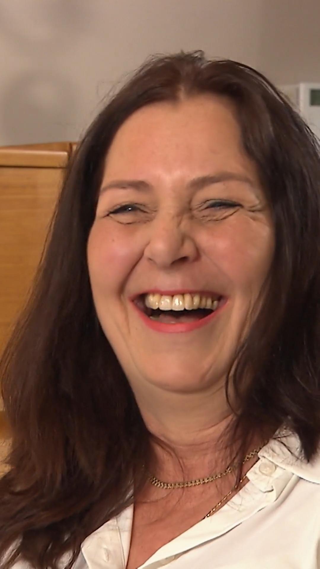 Birgit hängt die Messlatte hoch