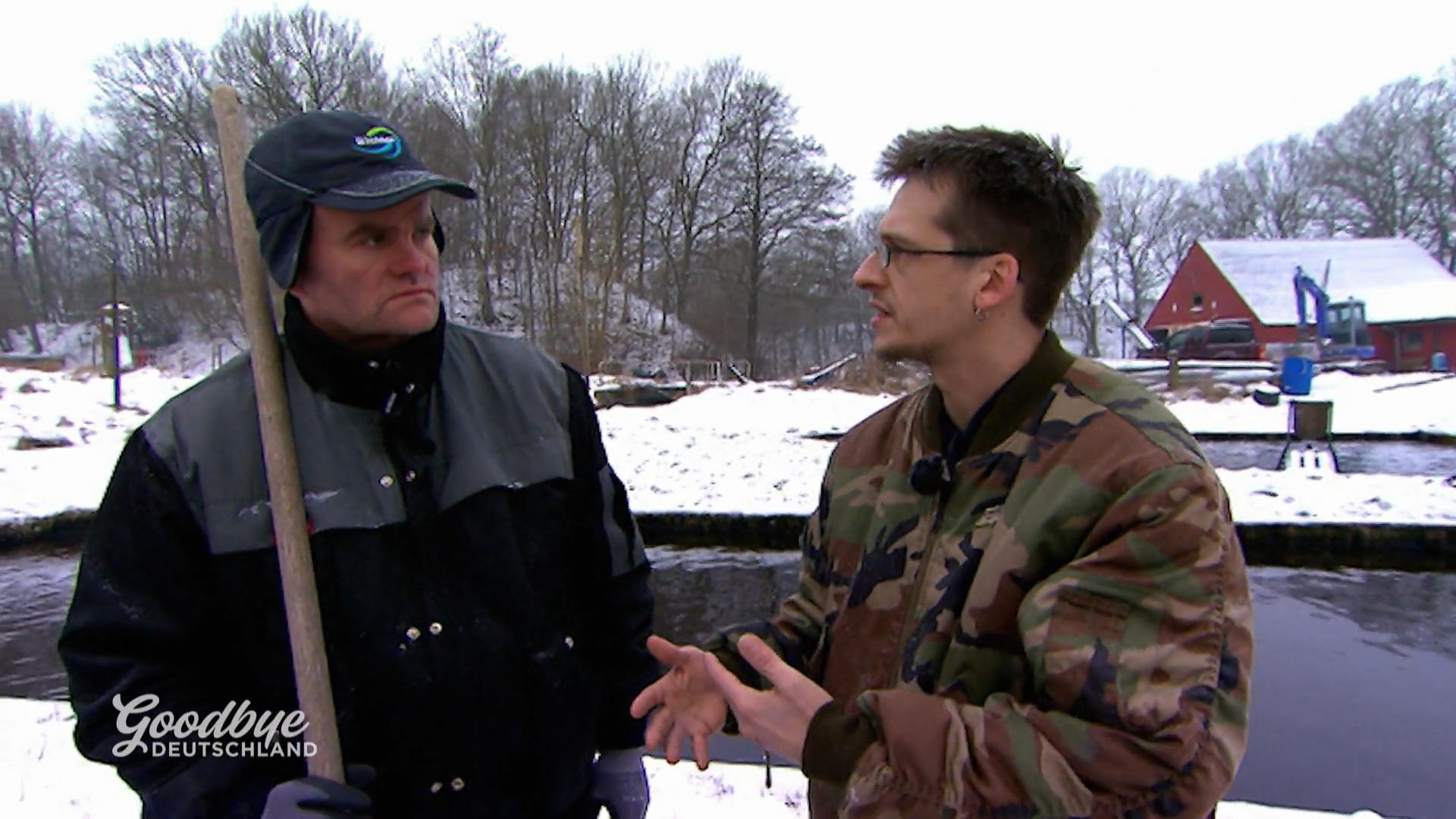 Andreas legt los: Erst einmal Fische kaufen