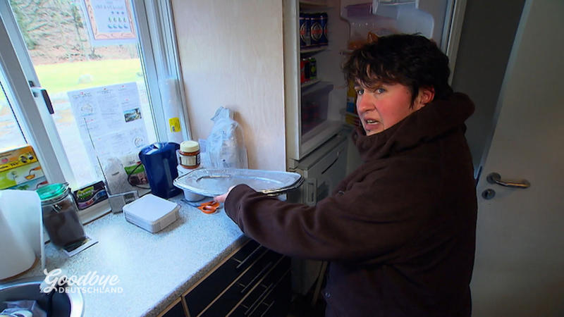 Doreen plant einen Kiosk für die Angler