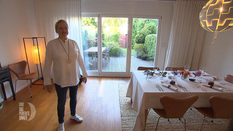 Helles Zuhause, großer Abend: So empfängt sie ihre Gäste