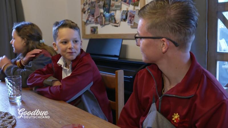 Lucas’ Geschwister lassen ihren großen Bruder ziehen