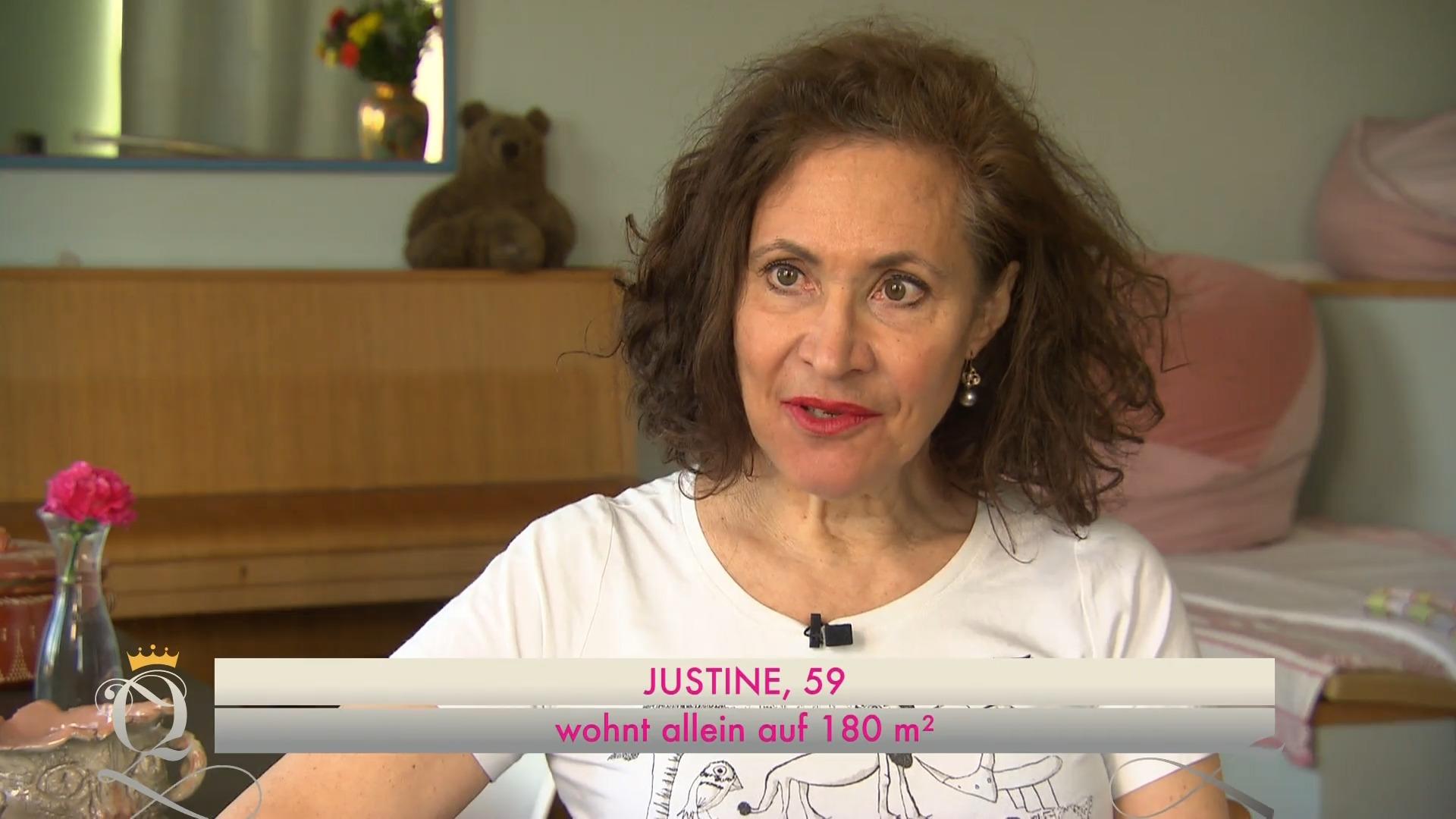 Autorin Justine auf modischer Mission