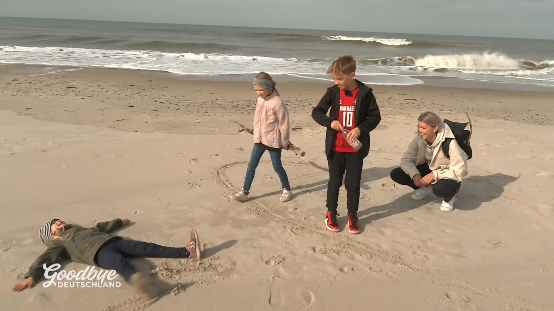 Lena alleine mit den Kids in Dänemark