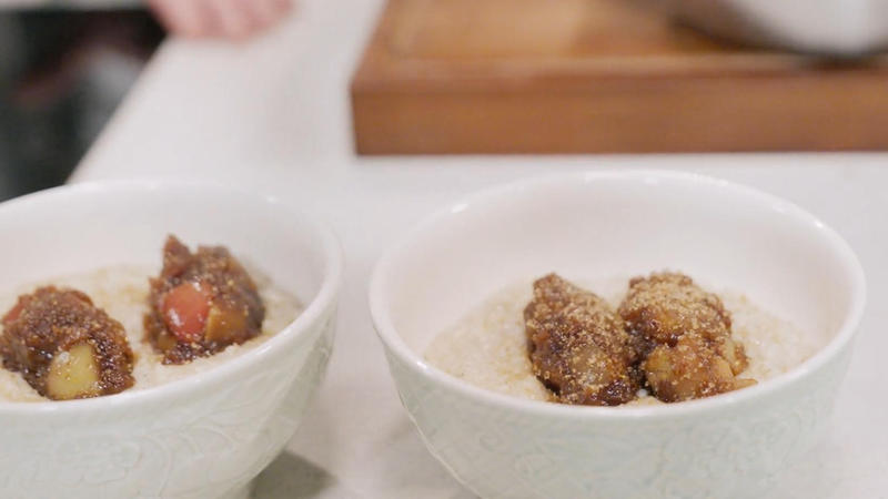 Johann Lafers Milchreis mit Apfelkompott: Herrlich cremig-sahnig!