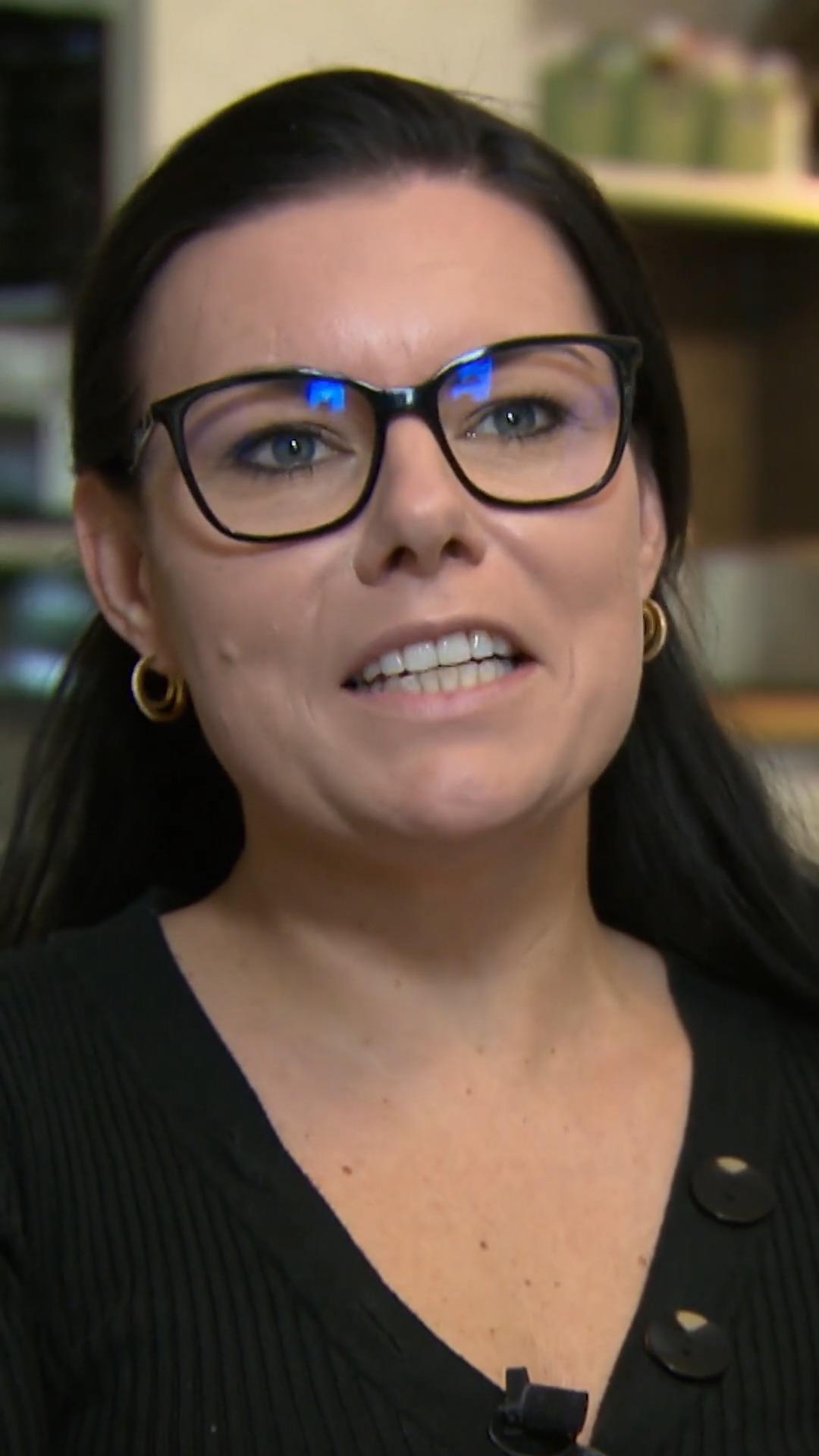 Anne setzt alles auf Glitzer